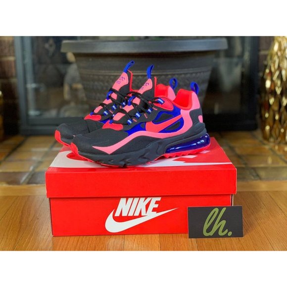 Size 5y Nike Air Max 270 React GS "Sunset Pulse" - Picture 2 of 5